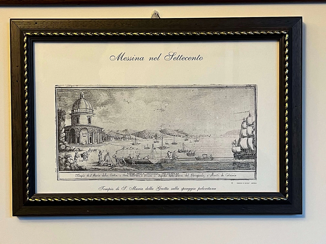 4 Stampe di vedute di Messina, anni '40 3