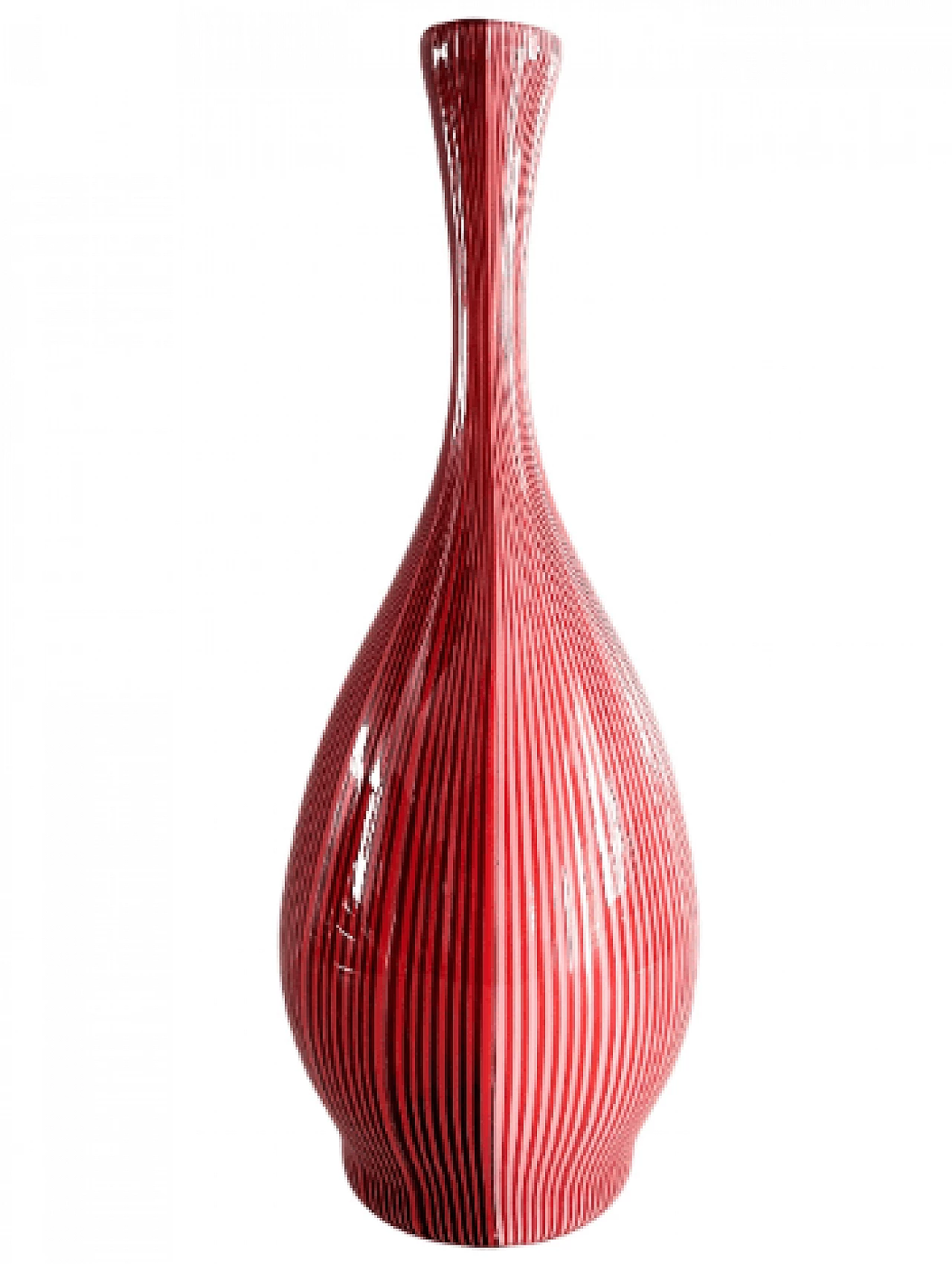 Tessuti Battuti vase by Carlo Scarpa for Venini, 1984 1