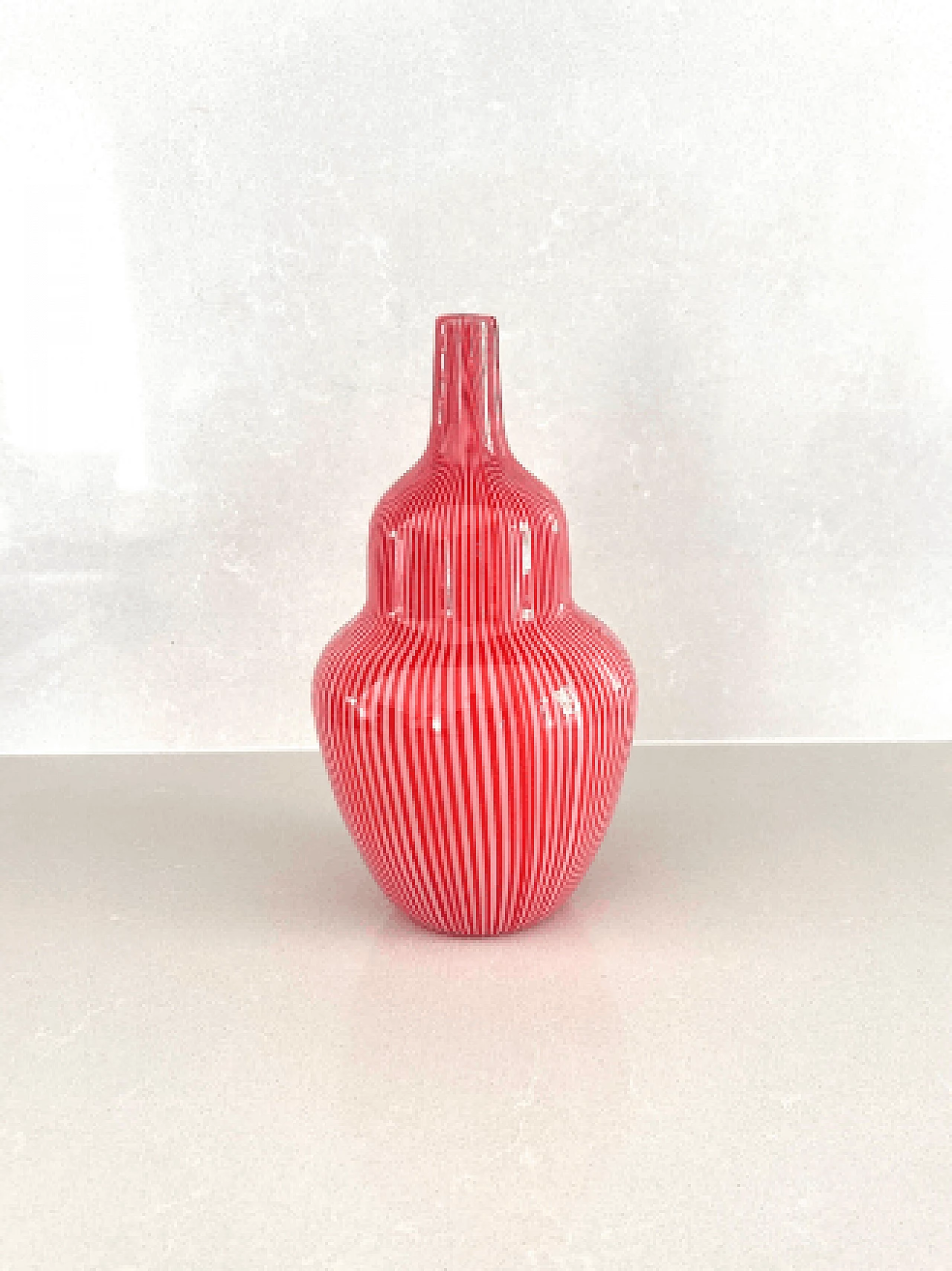 Tessuti Battuti vase by Carlo Scarpa and Paolo Venini for Venini, 1985 4