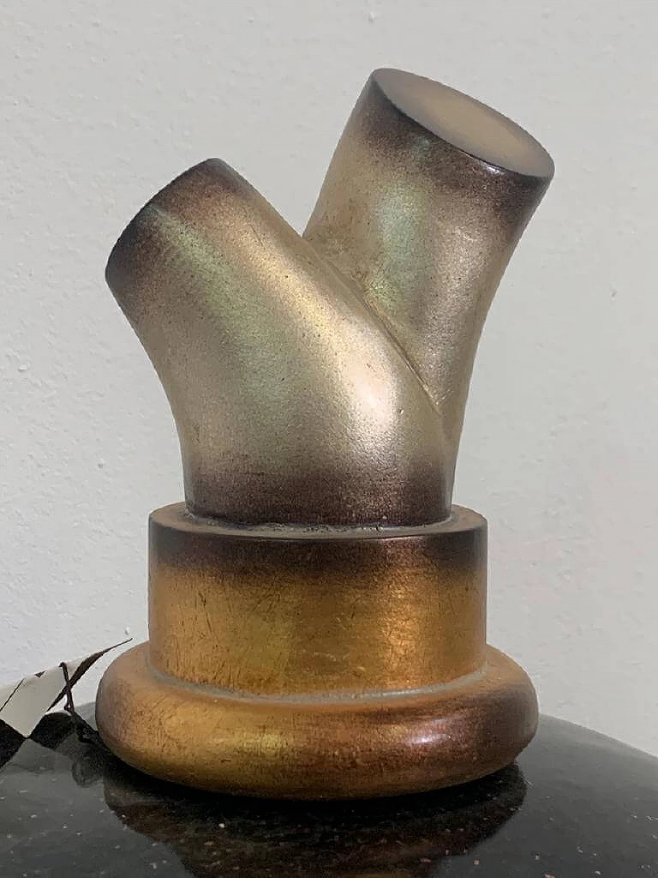 Pair of vases with lid by Lam Lee Group, 1980s 4