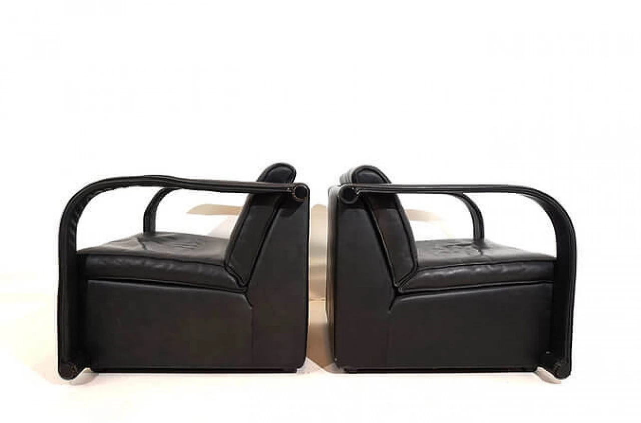 Pair of Arcona armchairs by Otto Zapf for Art Collection, 1980s 1