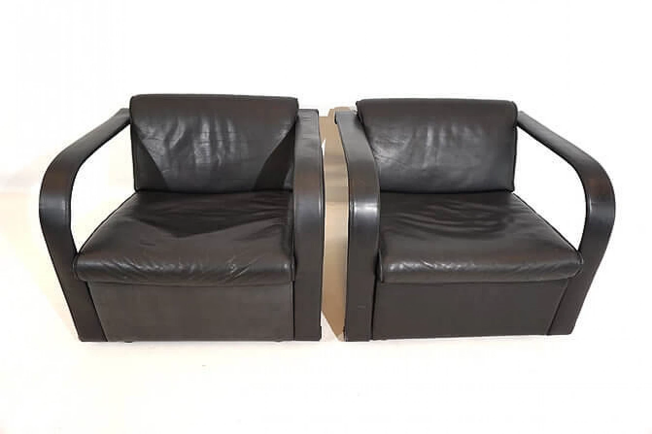 Pair of Arcona armchairs by Otto Zapf for Art Collection, 1980s 6