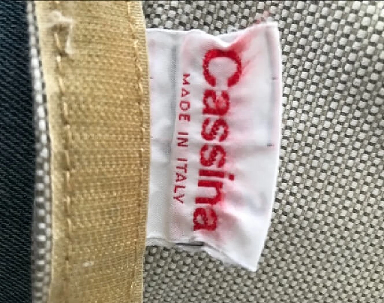 Divano angolare MET 250 in tessuto Trial di Piero Lissoni per Cassina 8