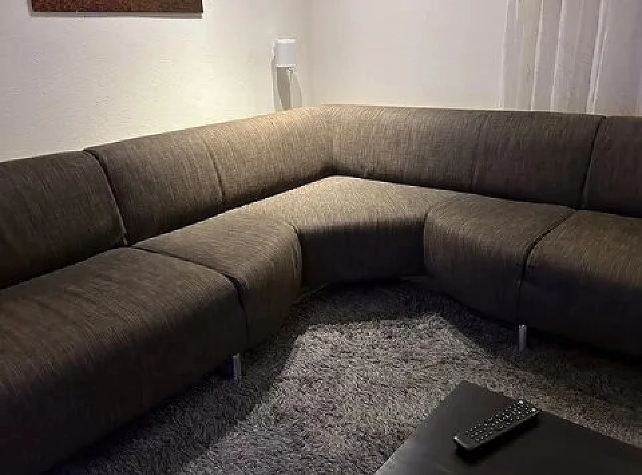 Divano angolare MET 250 in tessuto Trial di Piero Lissoni per Cassina 13