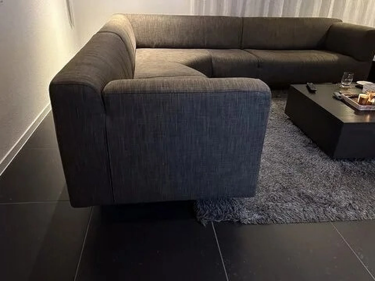 Divano angolare MET 250 in tessuto Trial di Piero Lissoni per Cassina 14