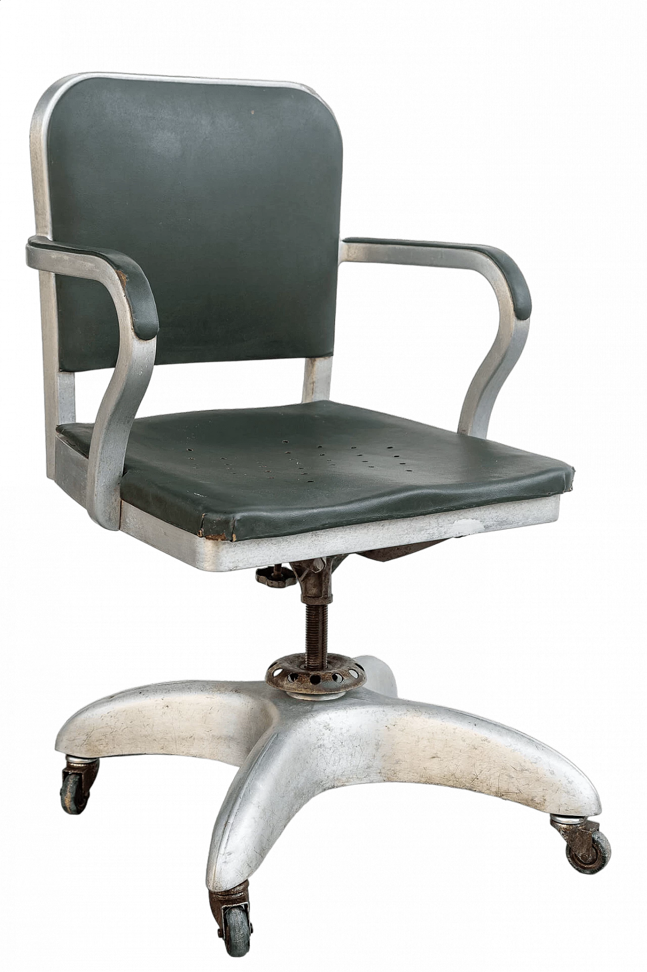 Metal swivel chair Kardex, 1930s 13