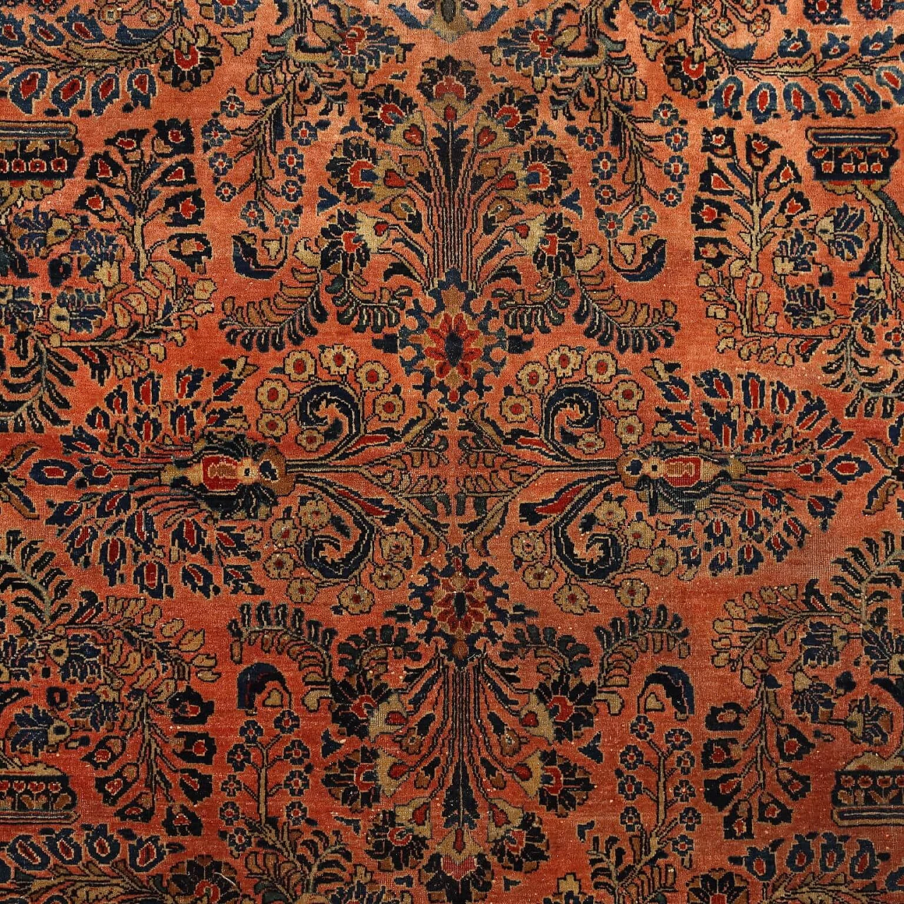 Iranian Saruk American cotton and wool carpet 3
