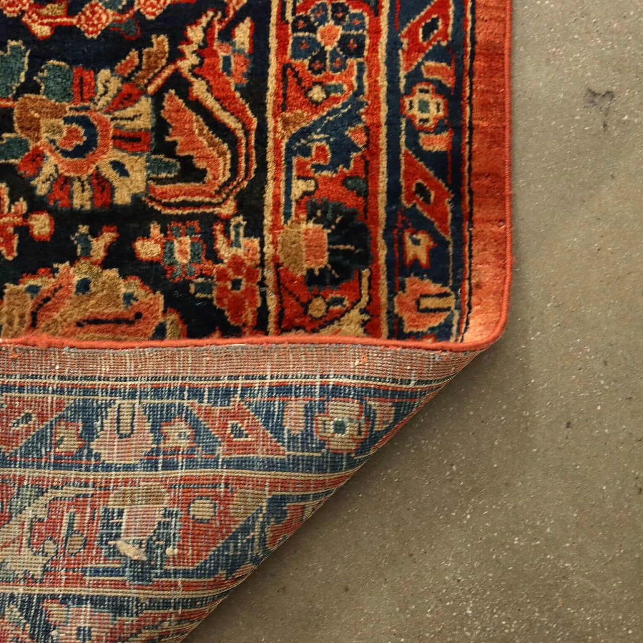 Iranian Saruk American cotton and wool carpet 9