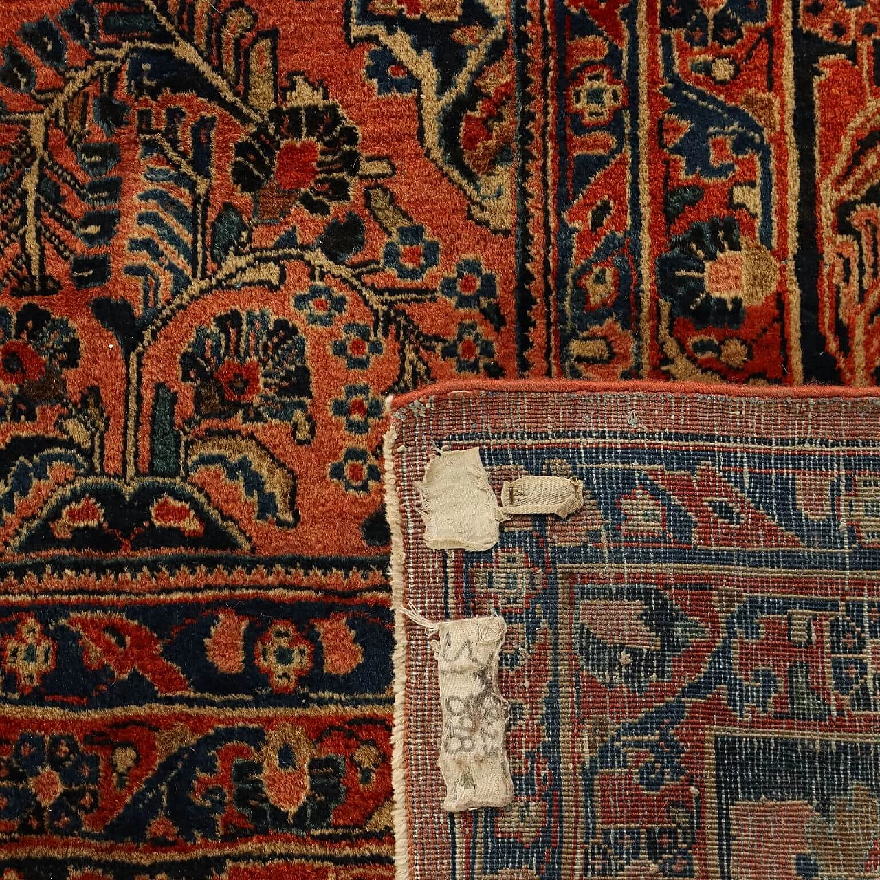 Iranian Saruk American cotton and wool carpet 10
