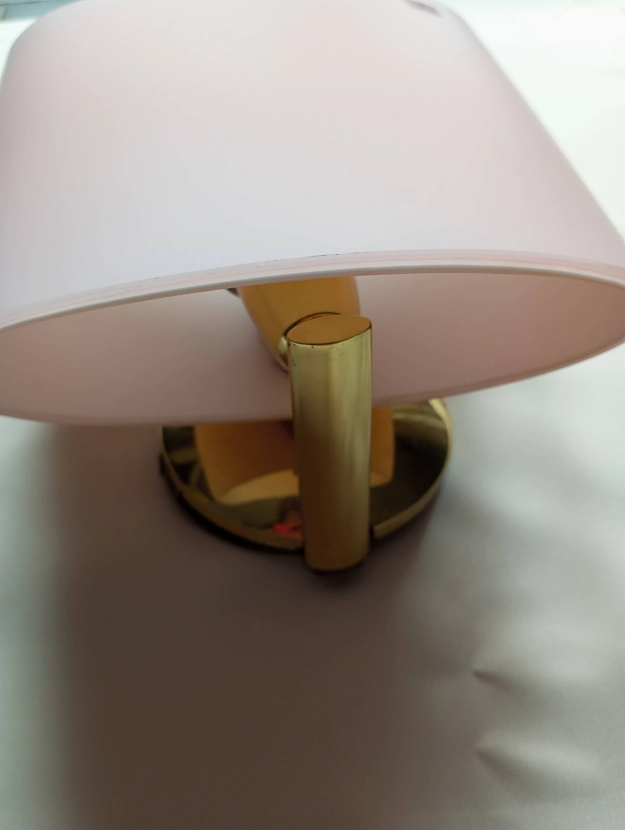 Applique in vetro di Murano rosa, anni '80 2