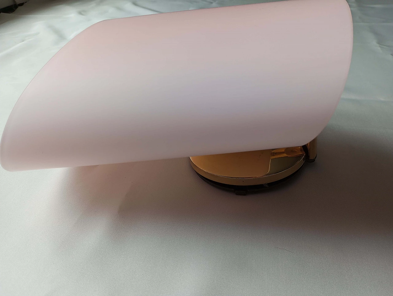 Applique in vetro di Murano rosa, anni '80 6