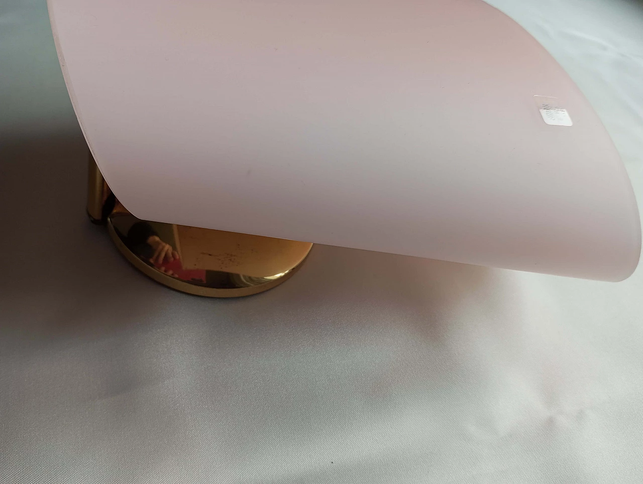 Applique in vetro di Murano rosa, anni '80 7