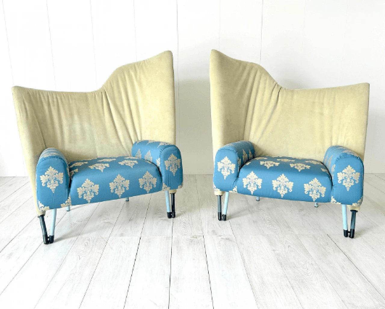 Coppia di poltrone Torso di Paolo Deganello per Cassina, anni '80 2