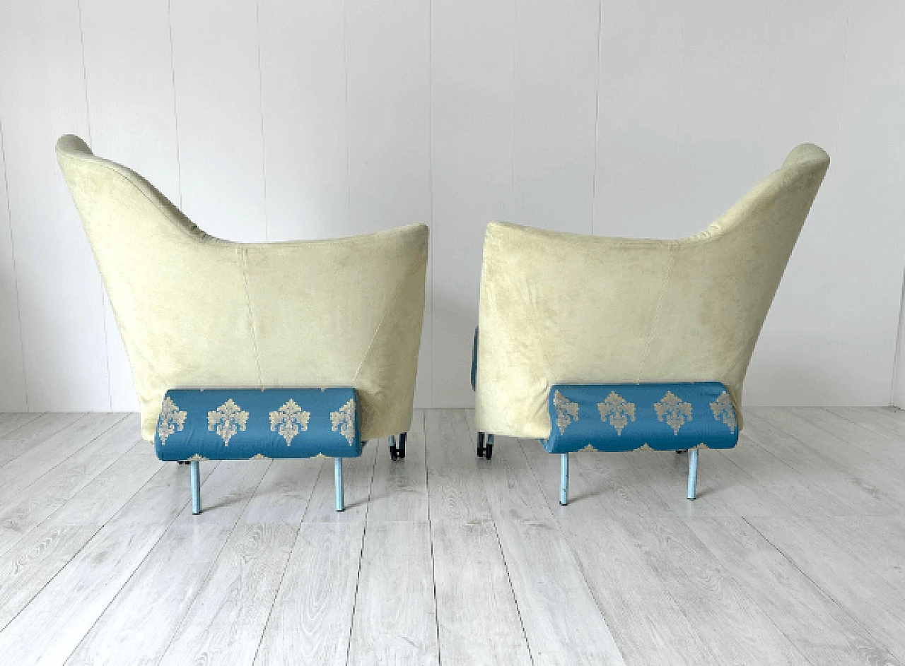 Coppia di poltrone Torso di Paolo Deganello per Cassina, anni '80 7