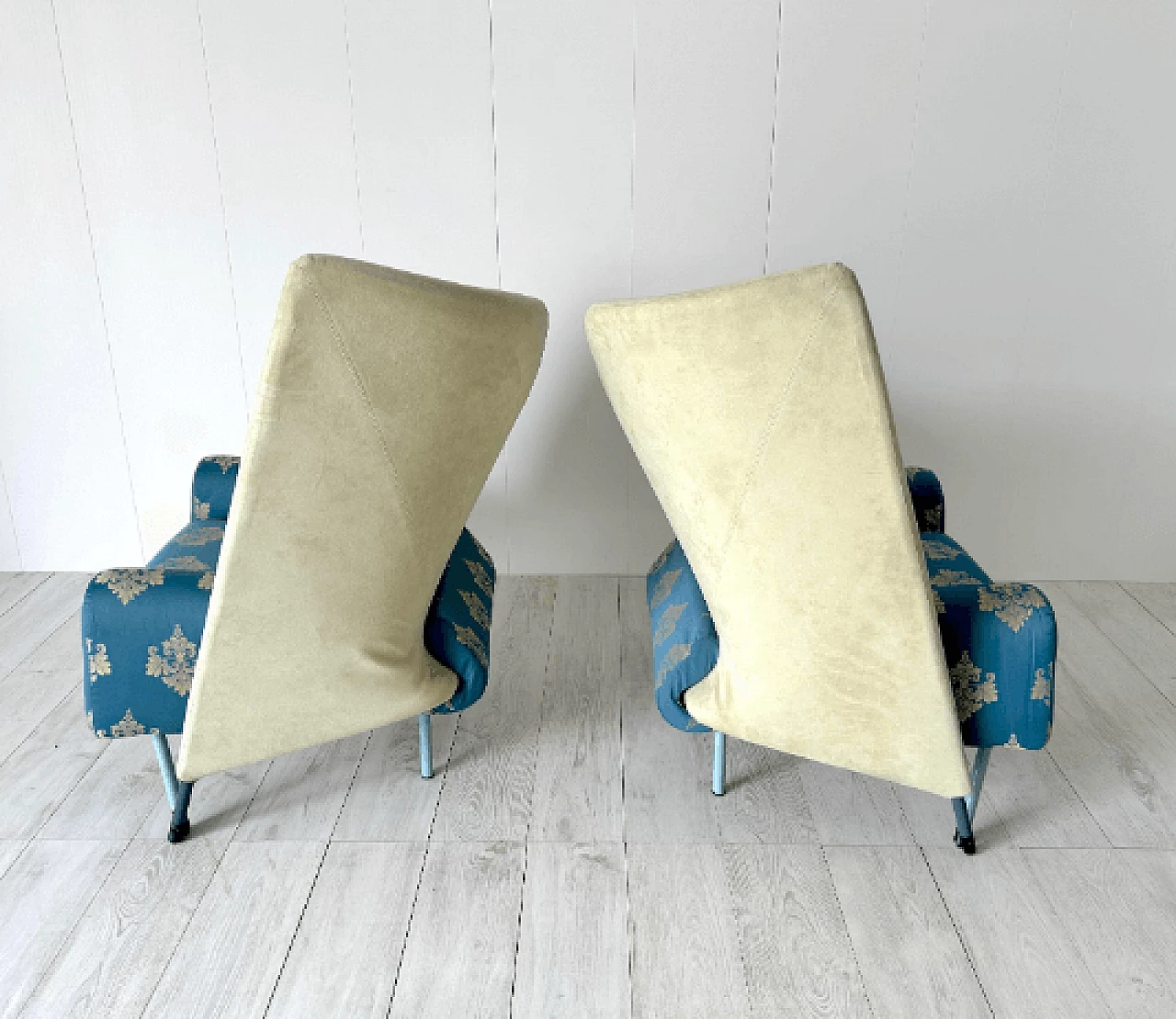 Coppia di poltrone Torso di Paolo Deganello per Cassina, anni '80 10