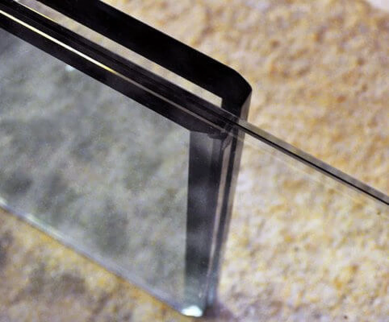 Burano 183 glass coffee table by Hiroyuki Toyoda for Simon Gavina, 1981 5