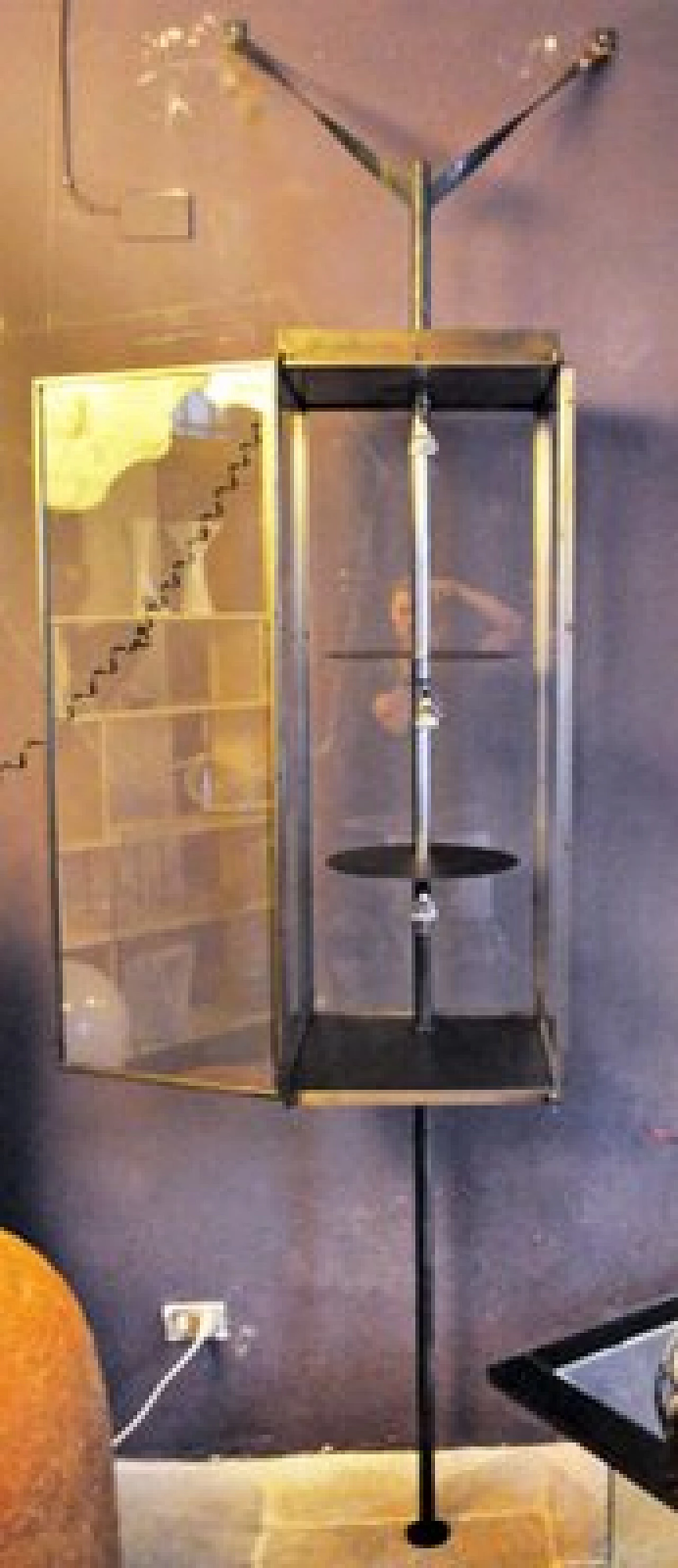 Vetrina per gioielli con struttura in ferro di Gianfranco Cavaglià, 1993 5