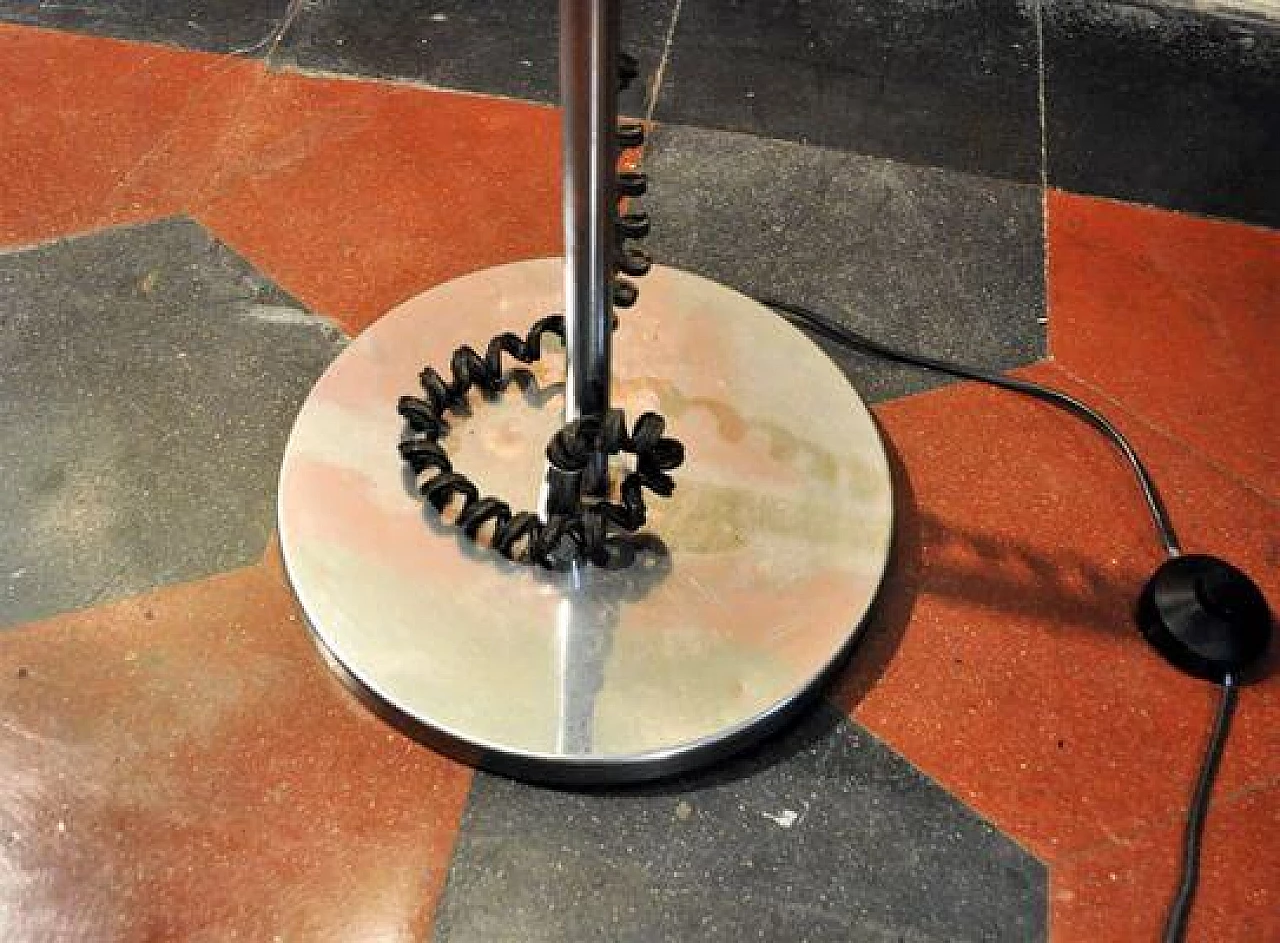 Chromed floor lamp by Goffredo Reggiani for Reggiani, 1970s 5