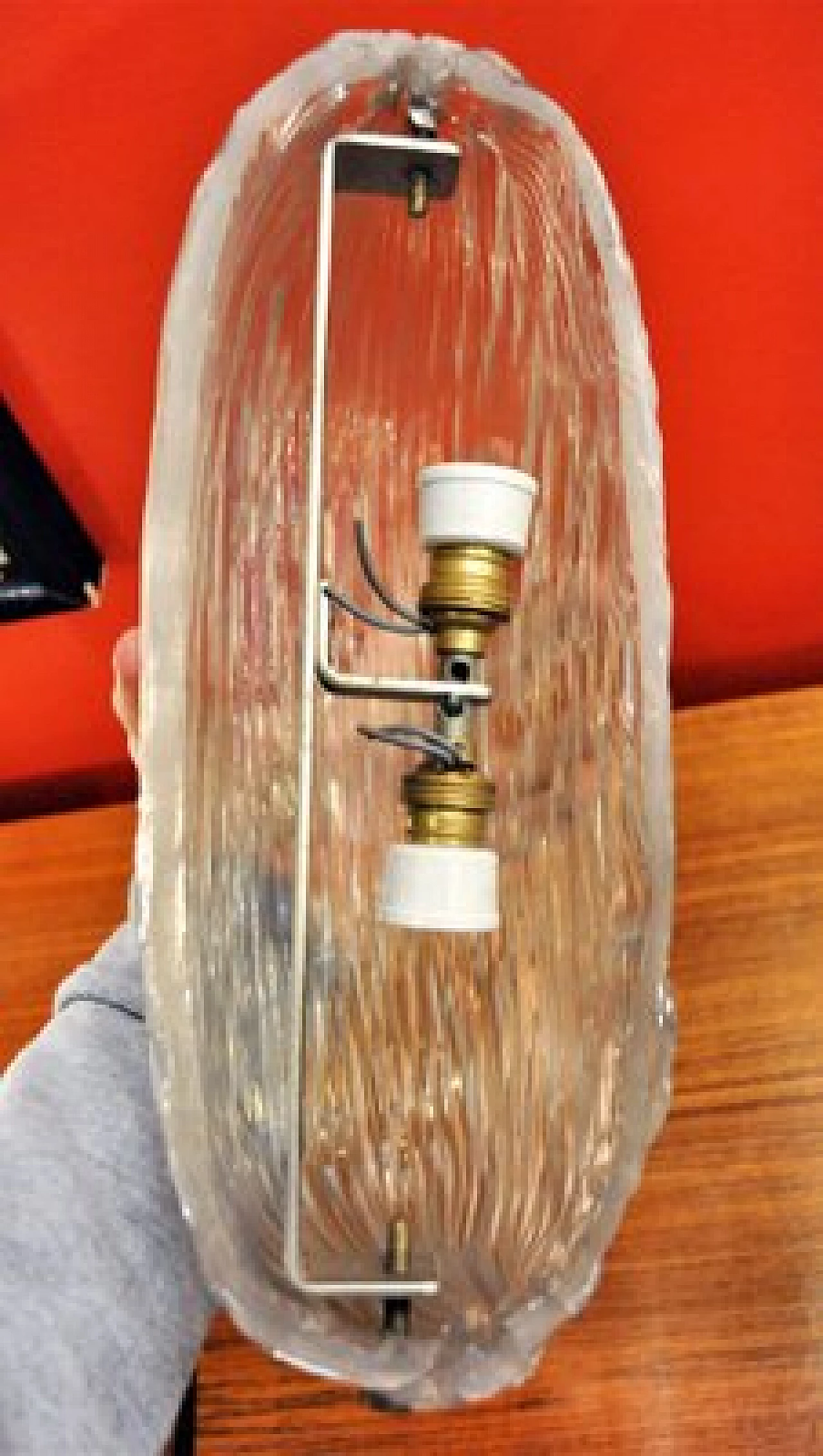 Applique in vetro di Murano di Toni Zuccheri per Venini, anni '60 4