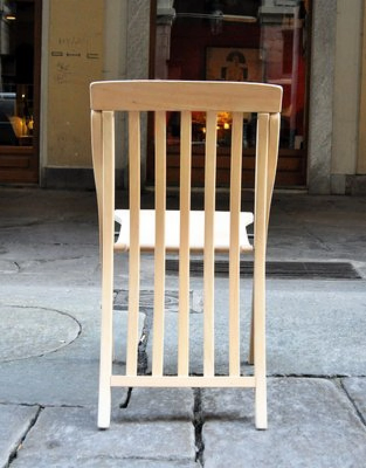 4 Sedie pieghevoli in faggio naturale di Michele De Lucchi, 1993 5