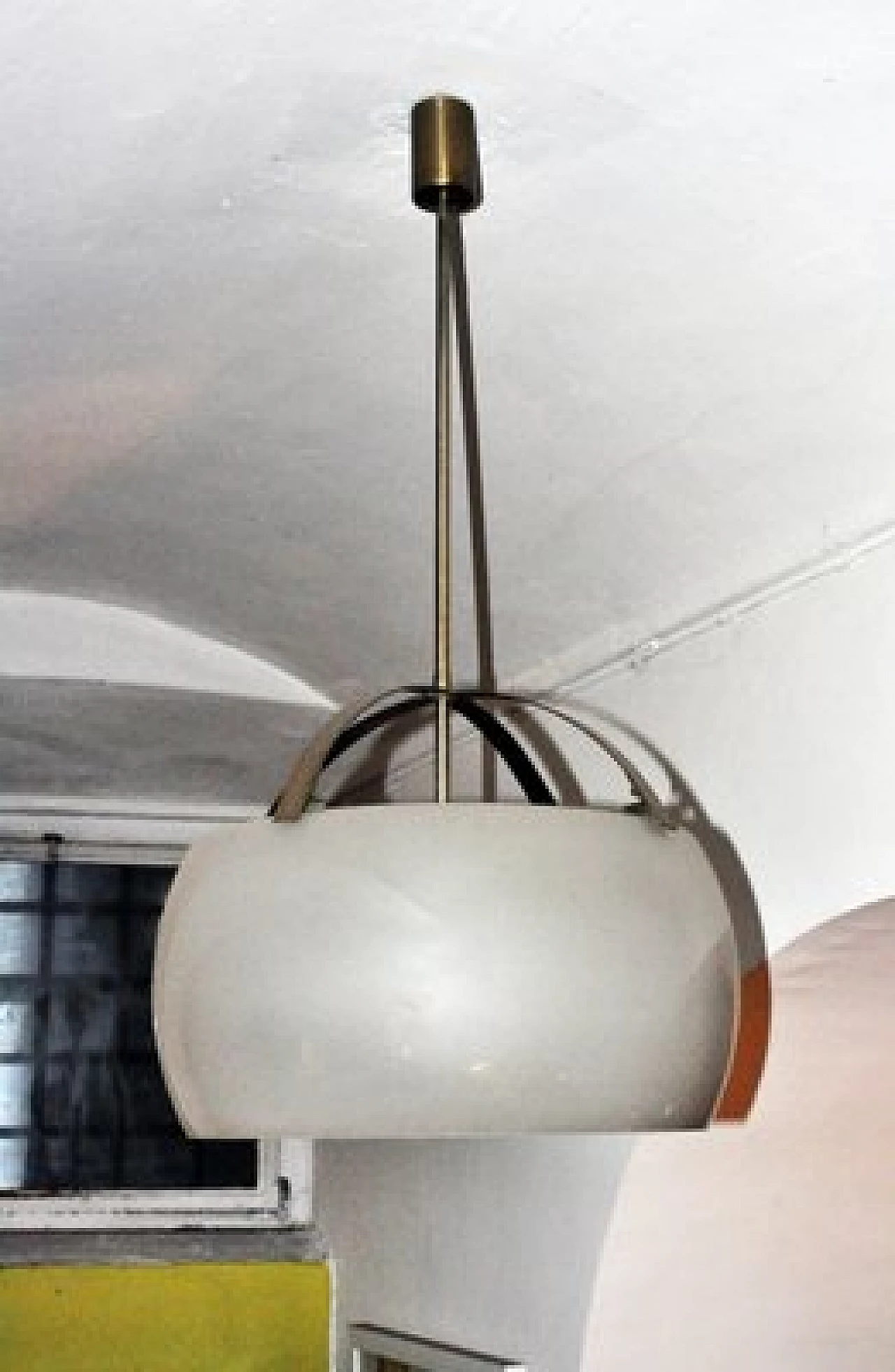Omega ceiling lamp by Vico Magistretti for Artemide, 1960s 1