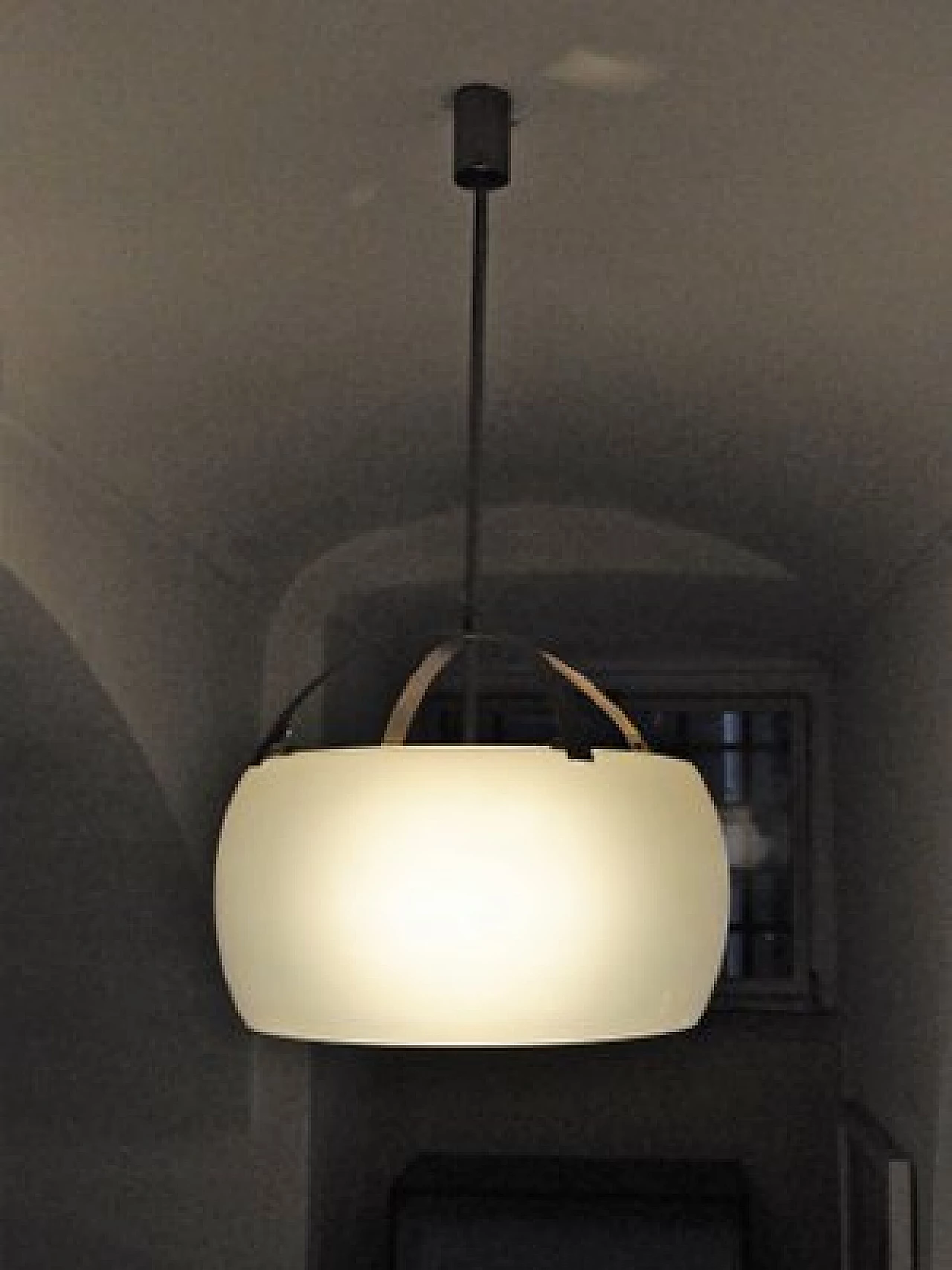 Omega ceiling lamp by Vico Magistretti for Artemide, 1960s 2