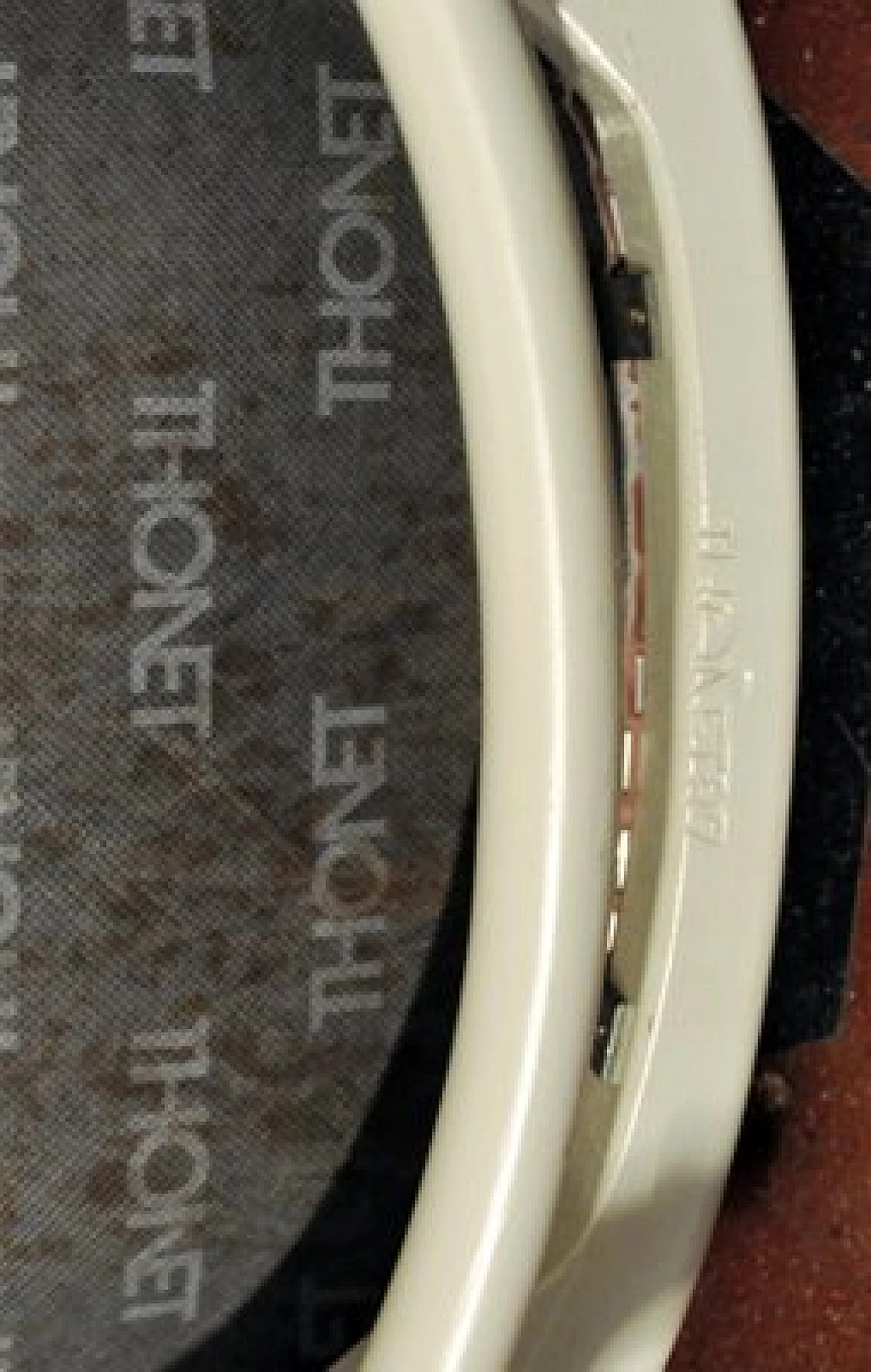 Lacquered bentwood armchair with pink leather details by Thonet, 1980s 3