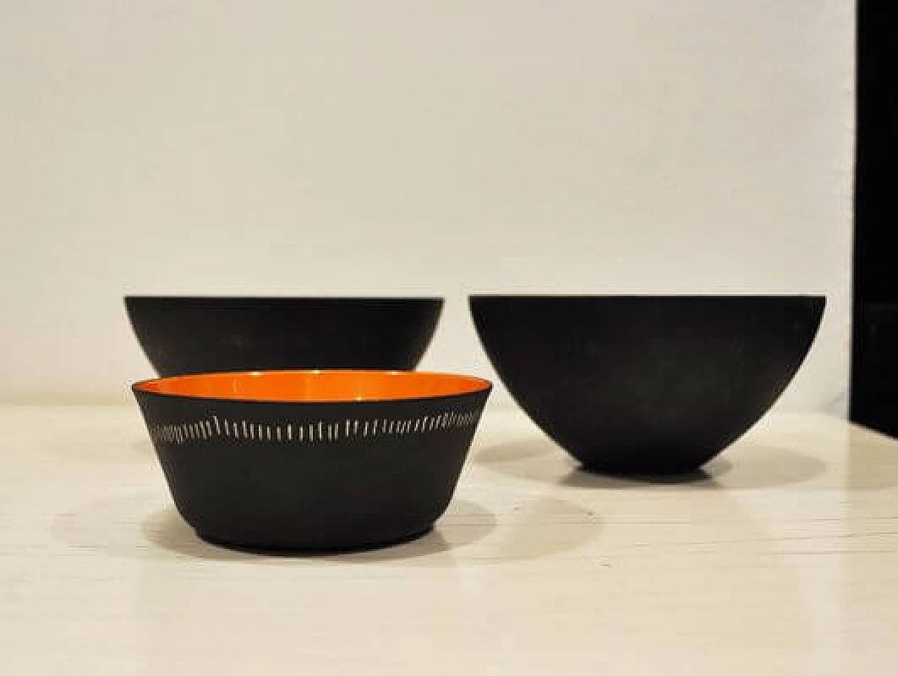 3 Krenit bowls by Herbert Krenchel for Torben Ørskov, 1953 2