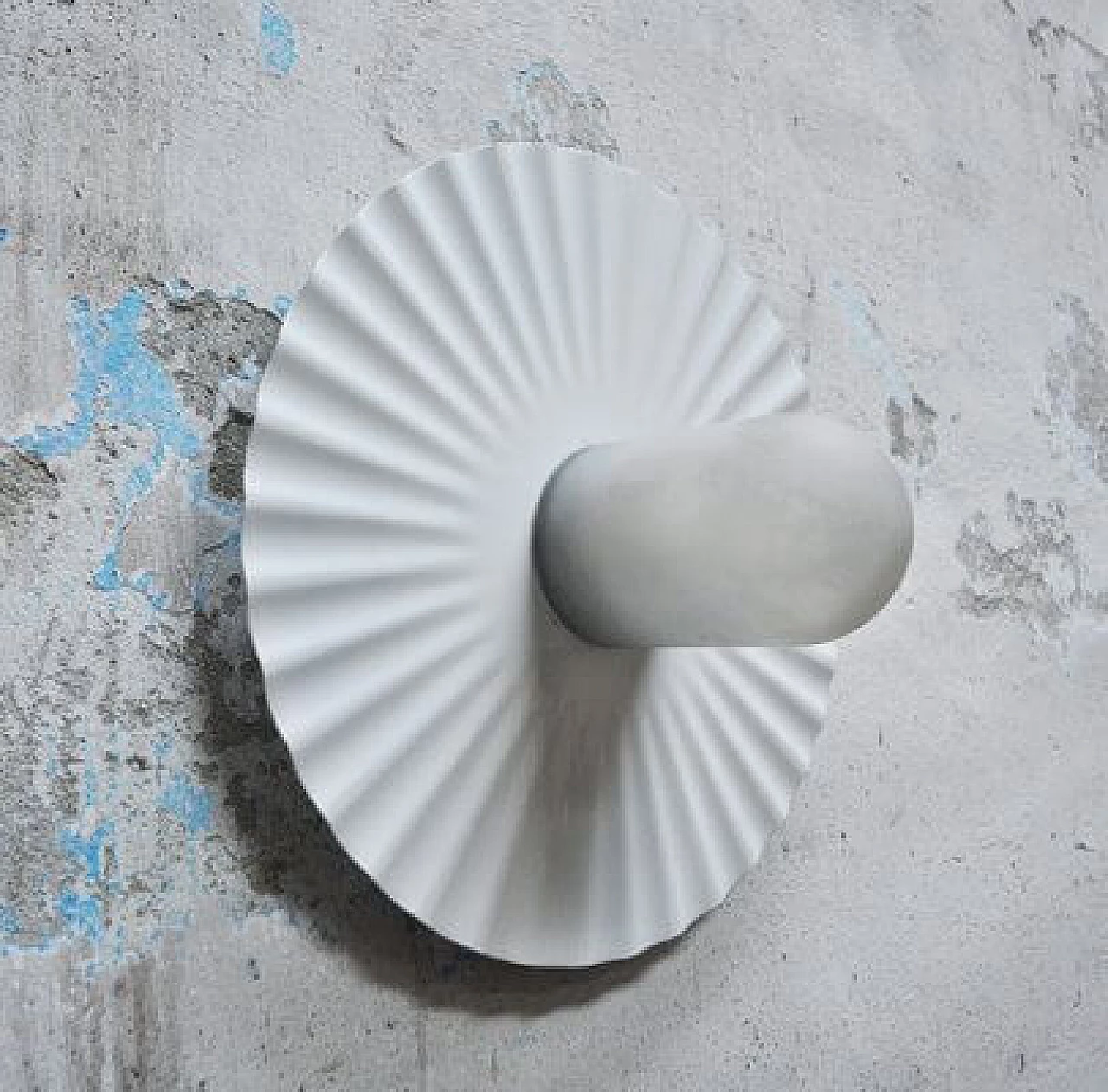 Plissé wall light by Achille Castiglioni for Flos, 1986 3