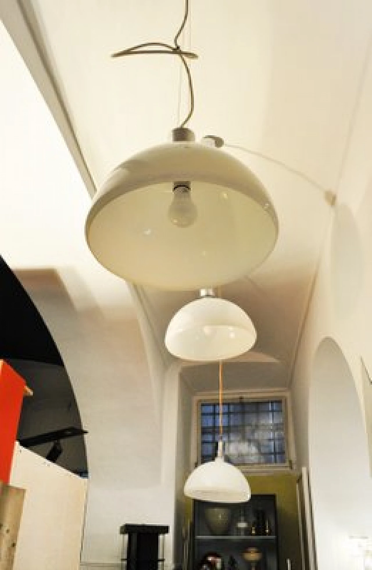 AM/AS ceiling lamp by Helg, Piva, and Albini for Sirrah, 1969 5