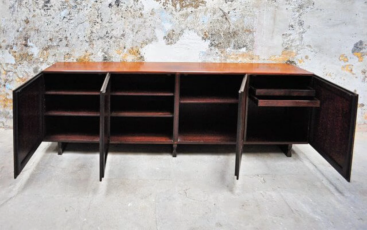 Credenza MB15 in palissandro di Franco Albini per Poggi, 1957 3