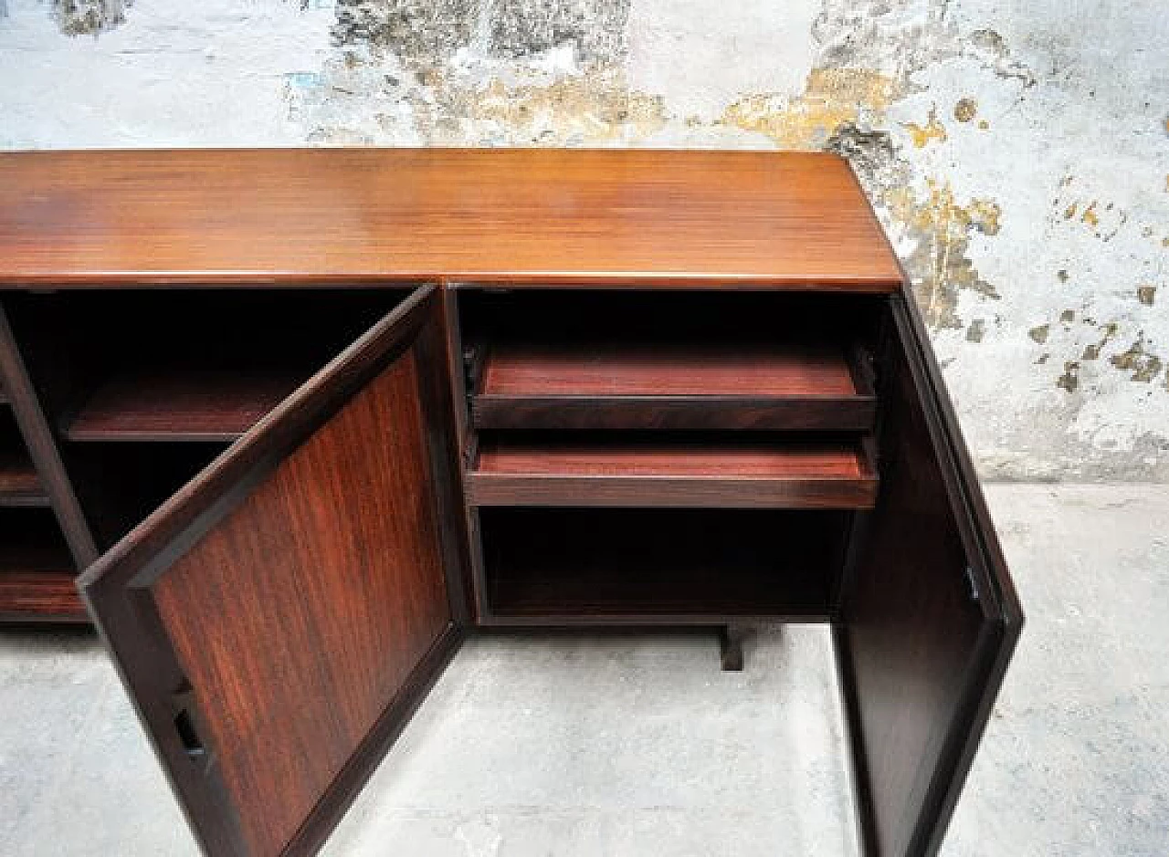 Credenza MB15 in palissandro di Franco Albini per Poggi, 1957 5