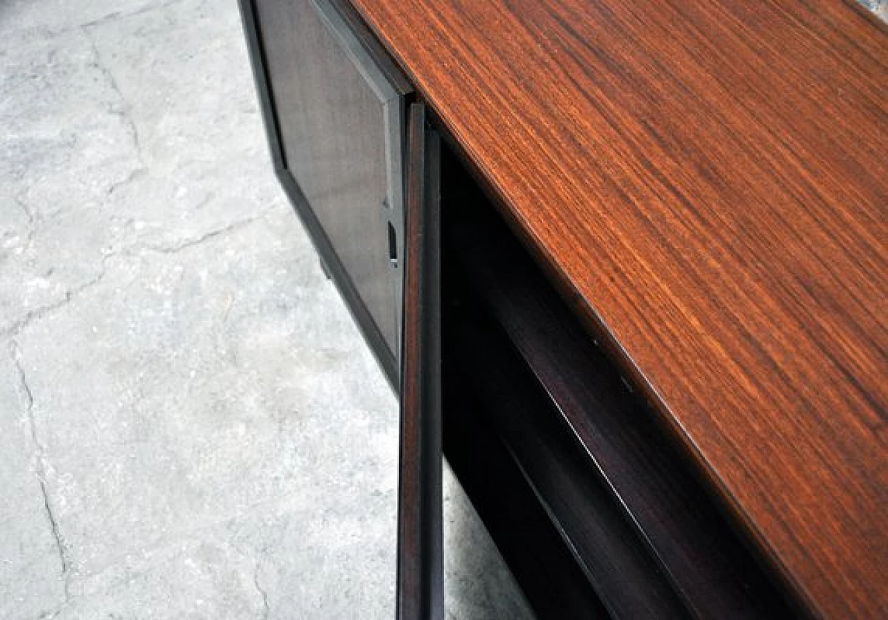 Credenza MB15 in palissandro di Franco Albini per Poggi, 1957 8