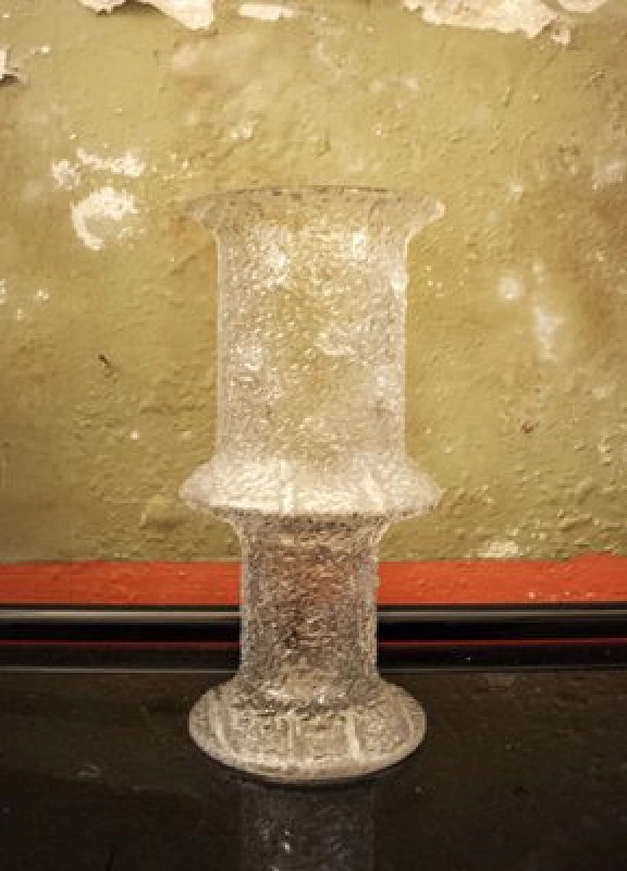 Glass candle holder by Timo Sarpaneva for Iittala, 1980s 1
