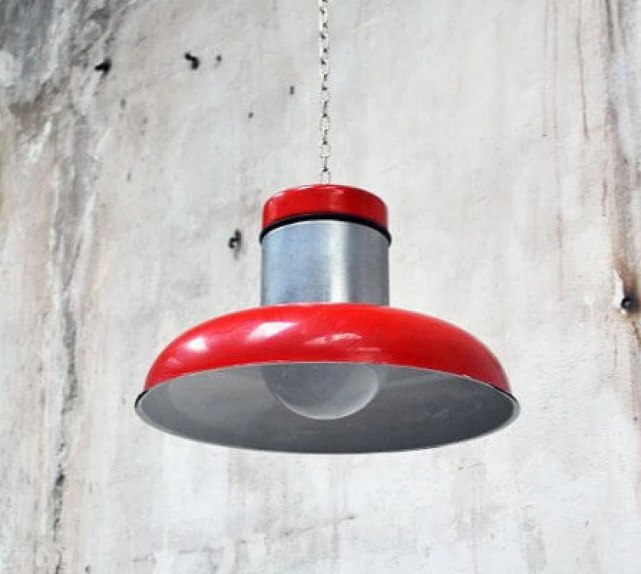 Lampada da soffitto Sisten di Gianni Celada per Fontana Arte, anni '70 1