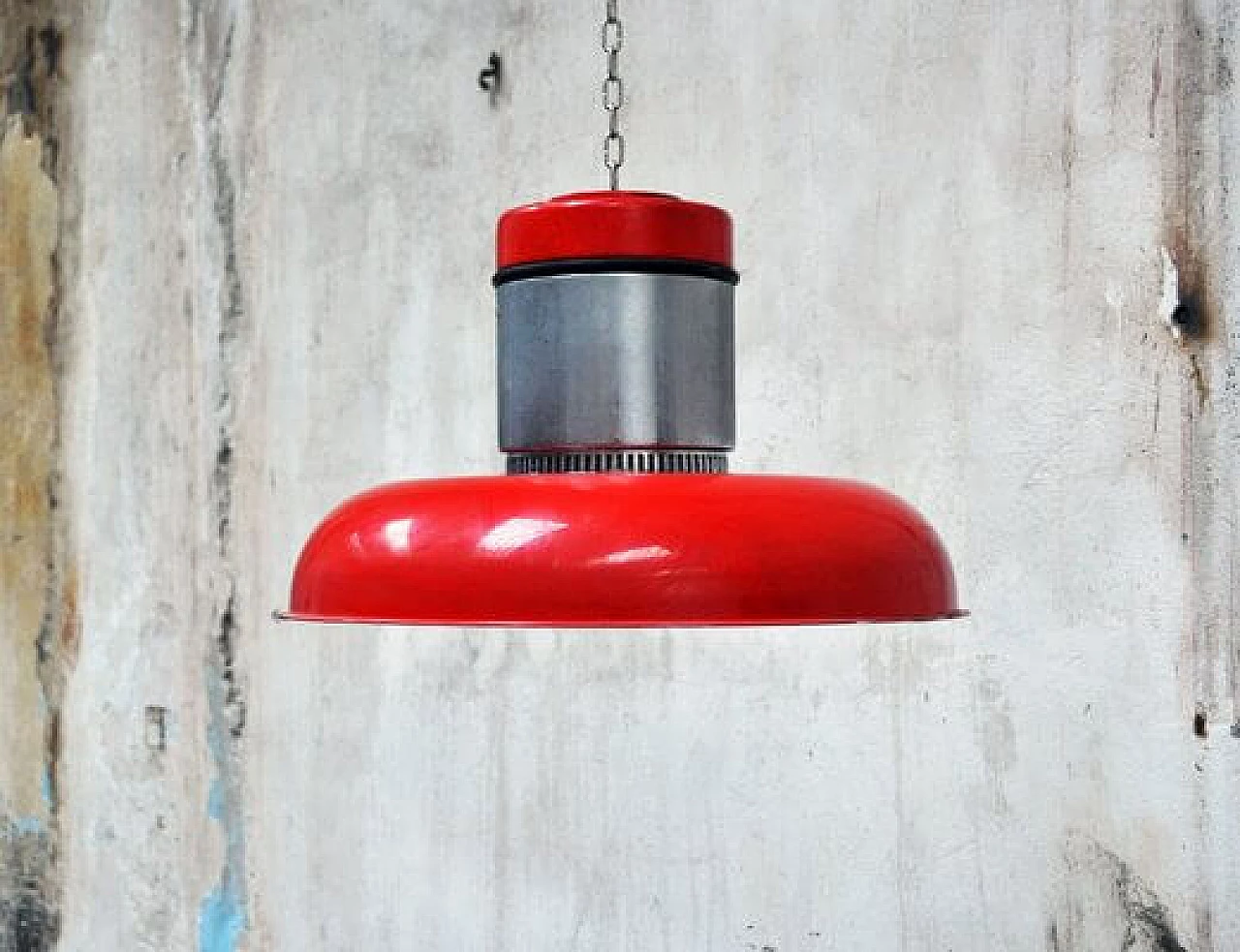 Lampada da soffitto Sisten di Gianni Celada per Fontana Arte, anni '70 3