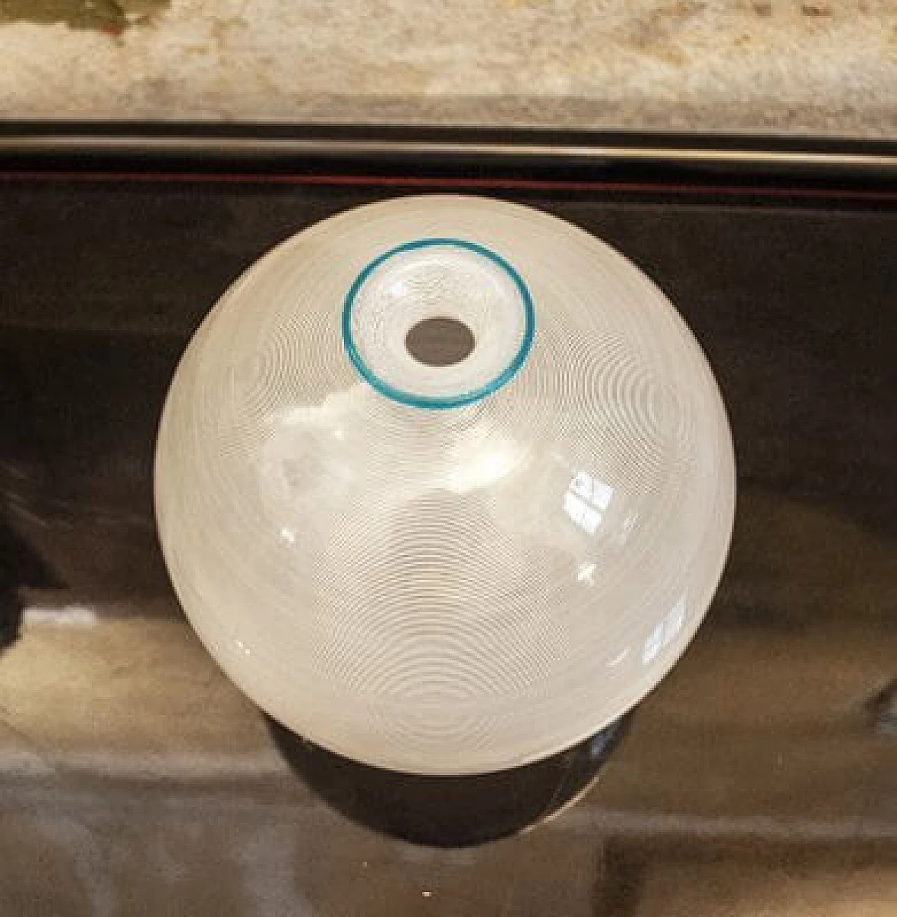 Vaso in vetro di Murano di Ercole Barovier per Barovier & Toso, anni '80 2