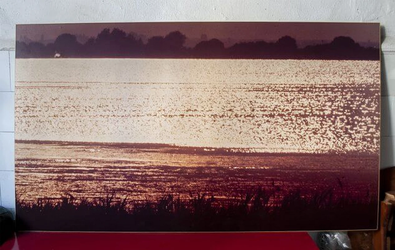 Franco Fontana per A. Villani & Figli, fotografia di paesaggio marino, 1976 1
