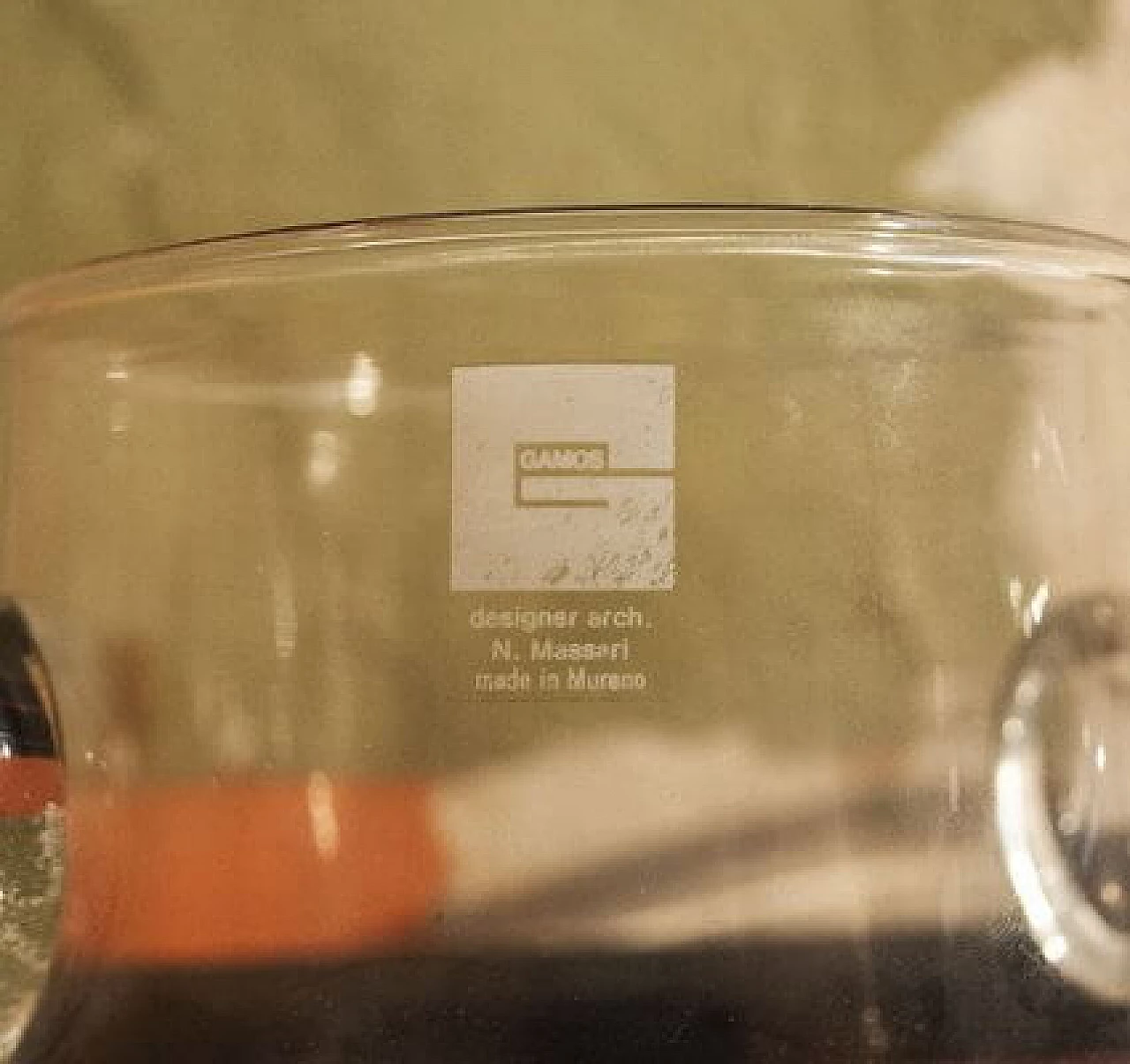 3 Vasi in vetro di Murano di Noti Massari per Gamos, anni '80 5