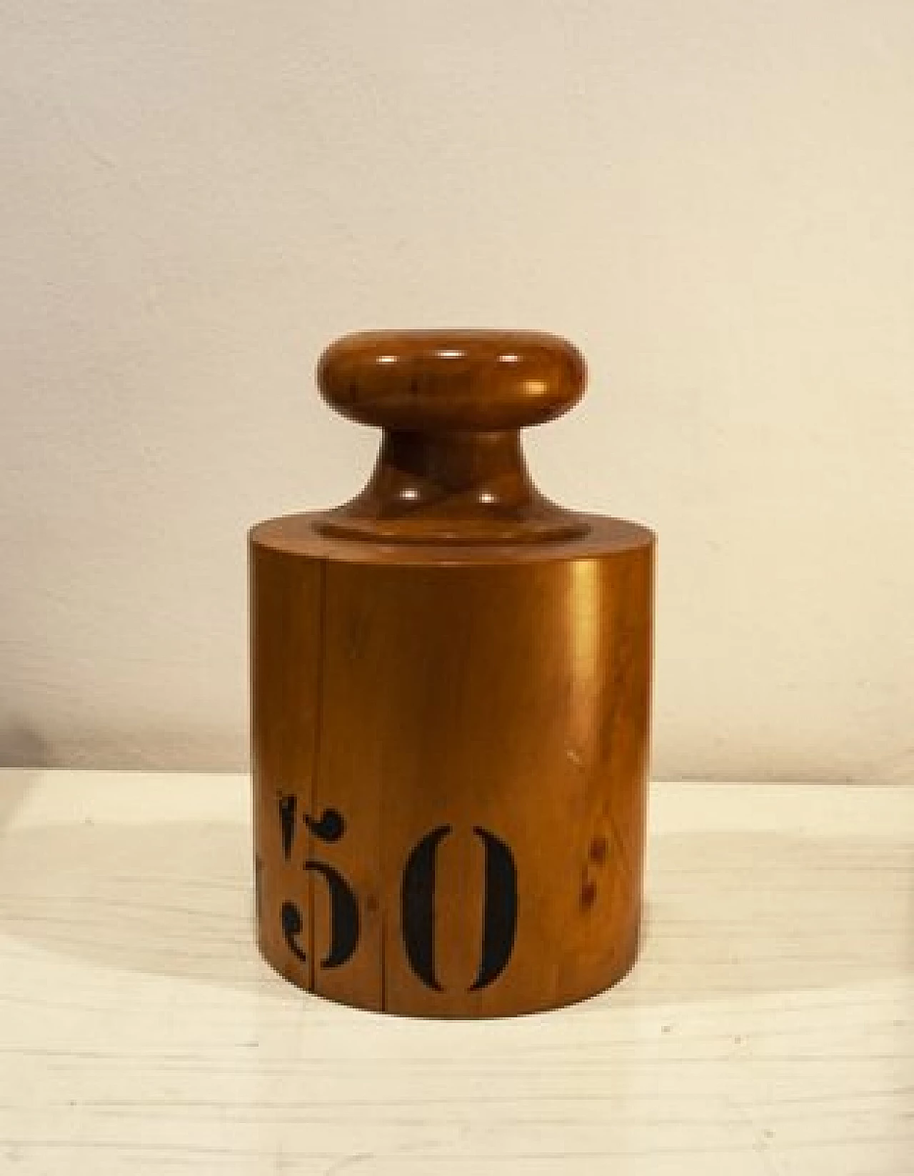 Wooden decorative object from Acerbis, 1970s 1