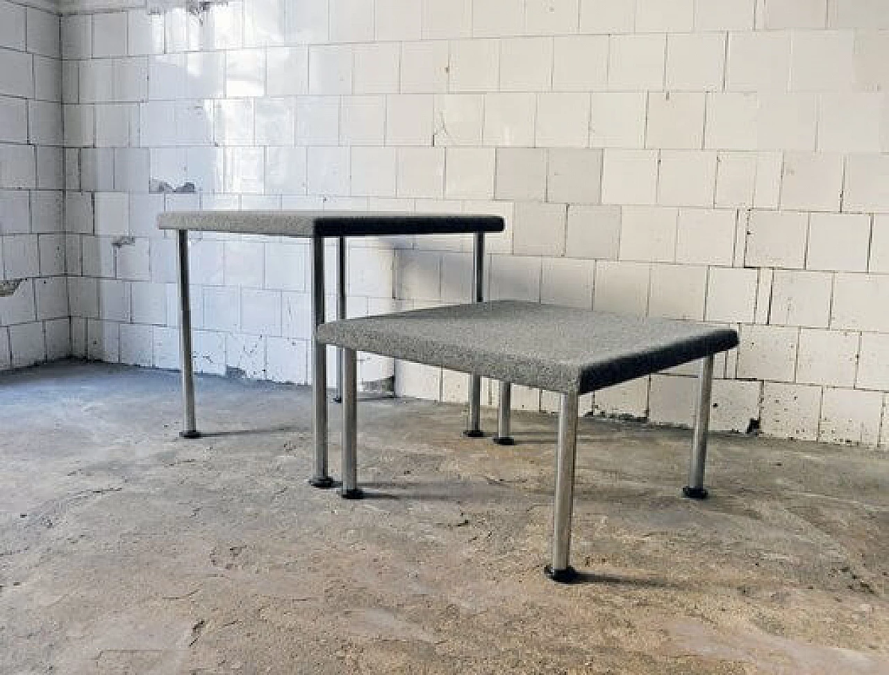 Talponia table & 4 stools by Roberto Gabetti & Aimaro Isola for ARBO, 1969 8