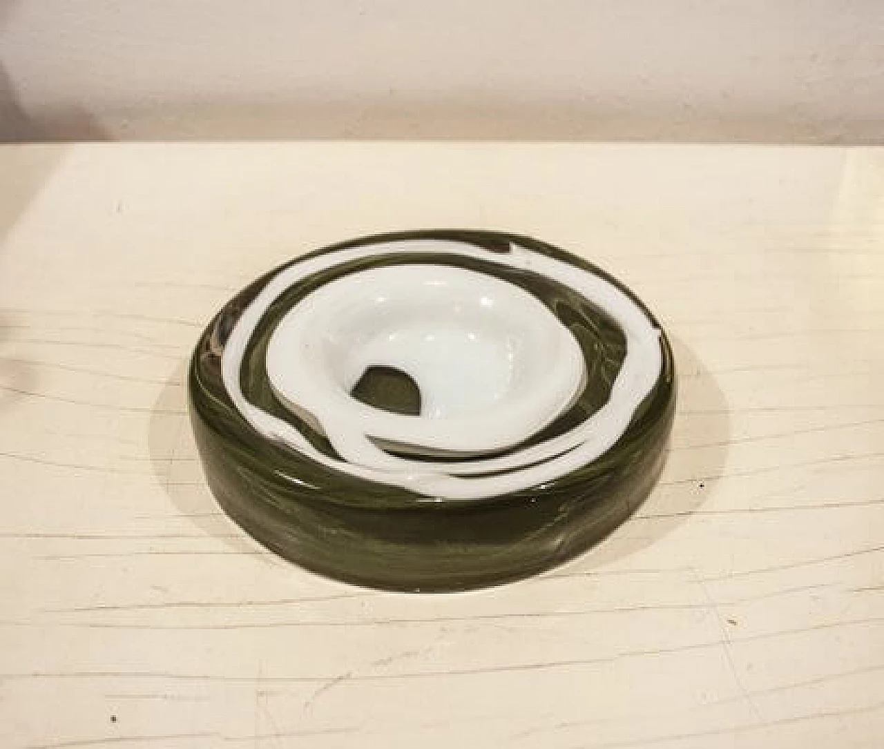 Murano glass ashtray from Venini, 1970s 1