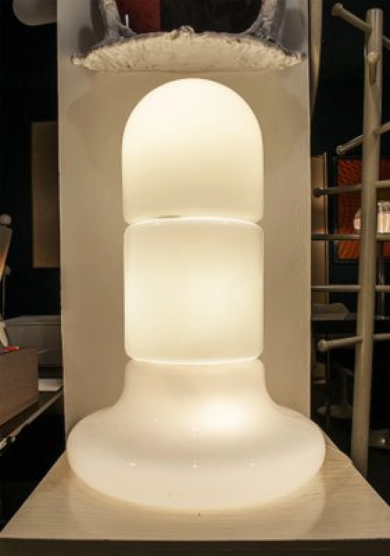 Murano glass Zea table lamp by Claudio Salocchi for Lumenform, 1960s 2