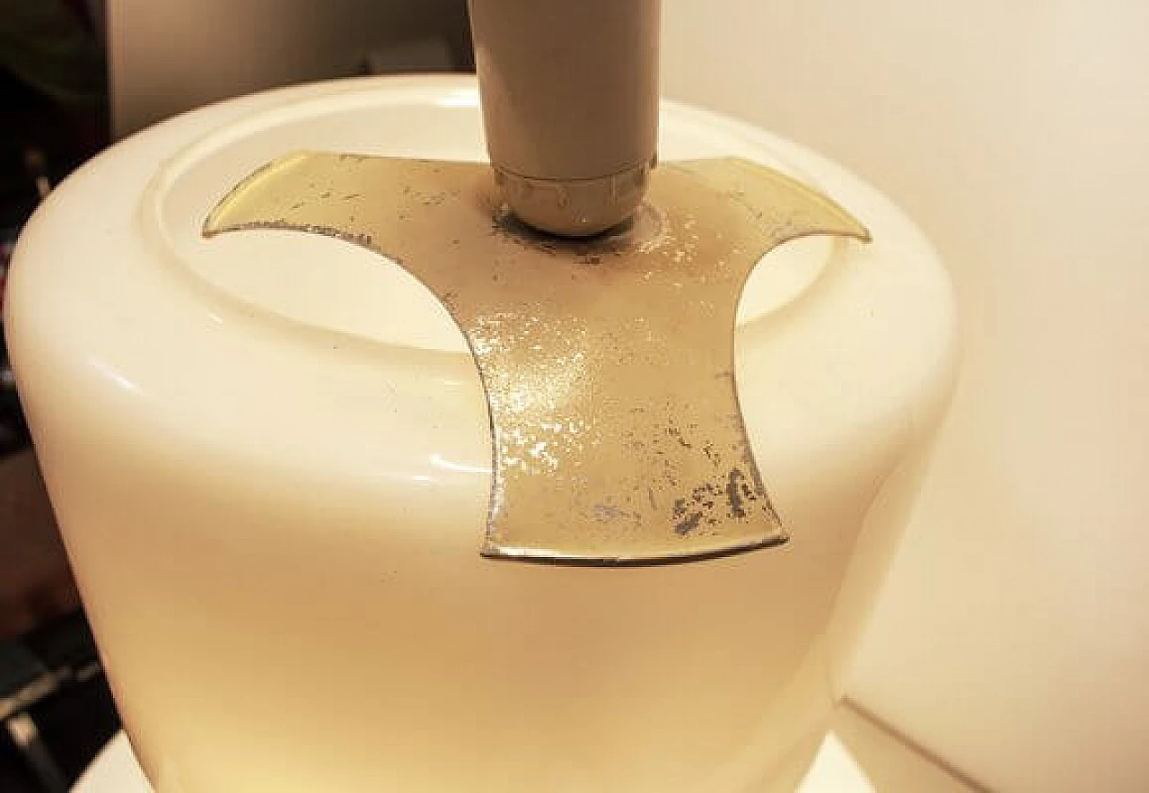 Murano glass Zea table lamp by Claudio Salocchi for Lumenform, 1960s 6