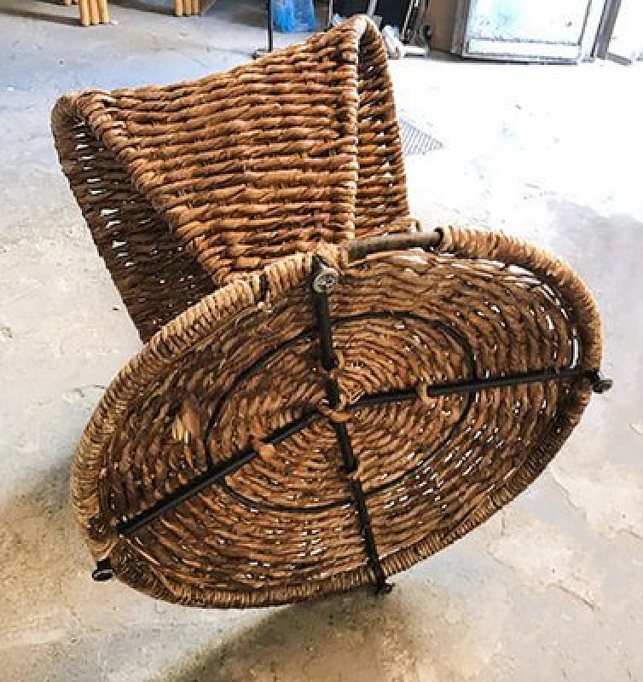 S Chair chair in braided rope by Marzio Cecchi, 1970s 7