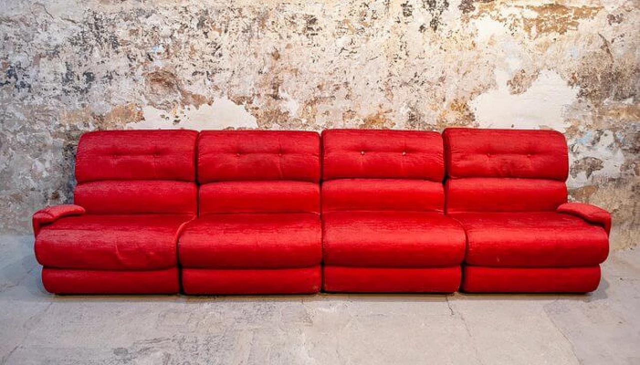 4 divani modulari di Barovero, anni '60 1