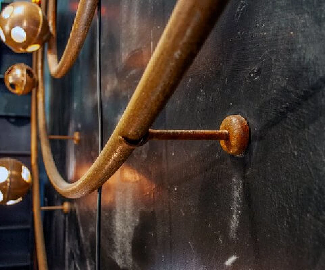 Applique in ferro, rame, alluminio e vetro di Boni, 2006 4