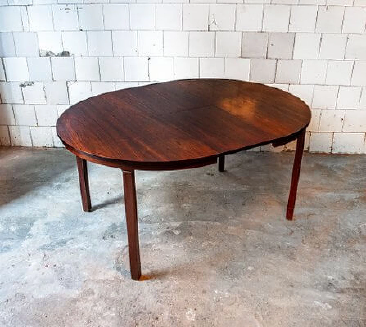 Rosewood dining table by Arne Vodder for Sibast, 1960s 5