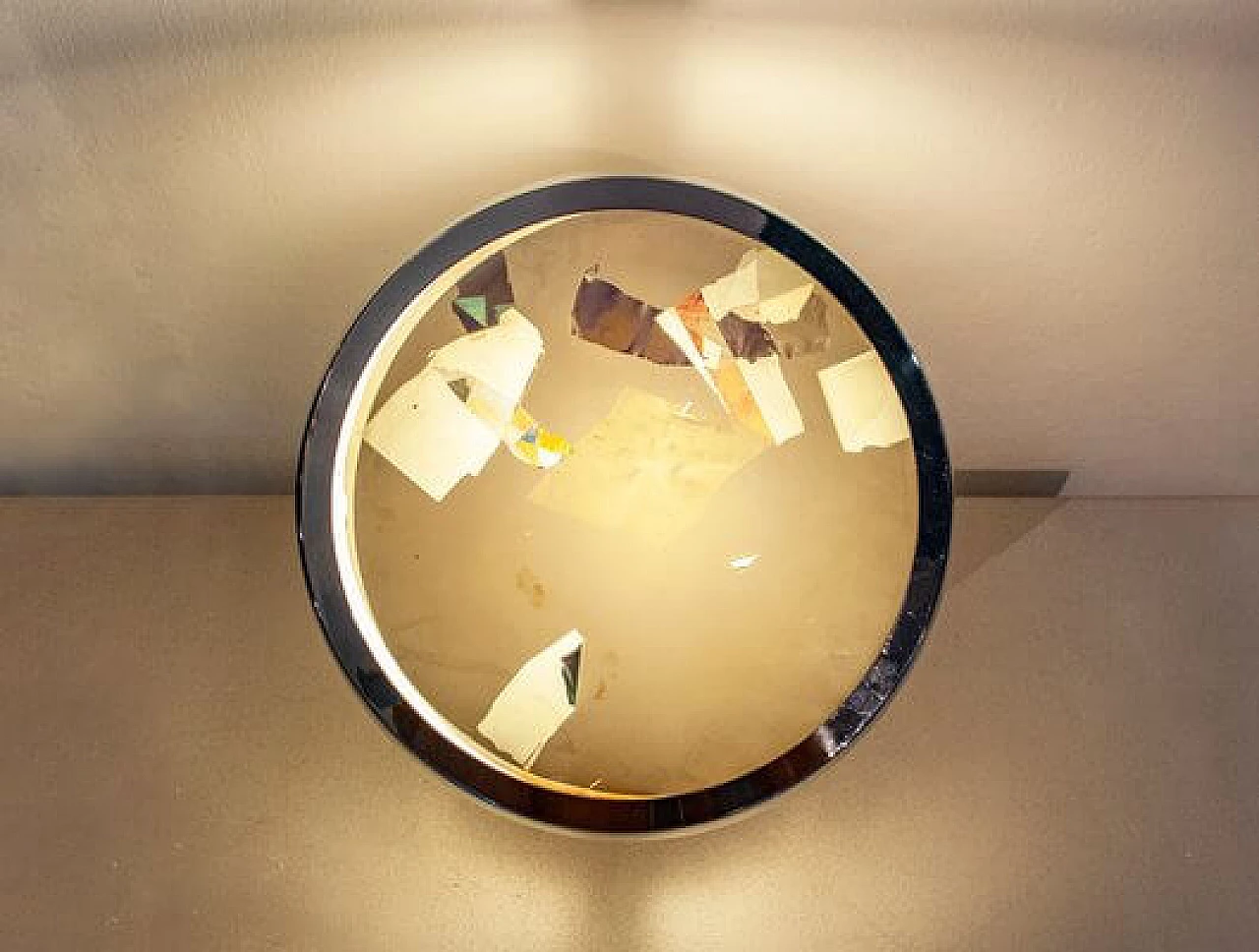 Holographic 6p2 table lamp by Paolo Tilche for Sirrah, 1960s 5