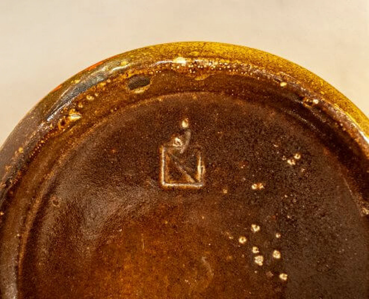 Brocca in ceramica di Alessio Tasca per Nove, anni '70 7